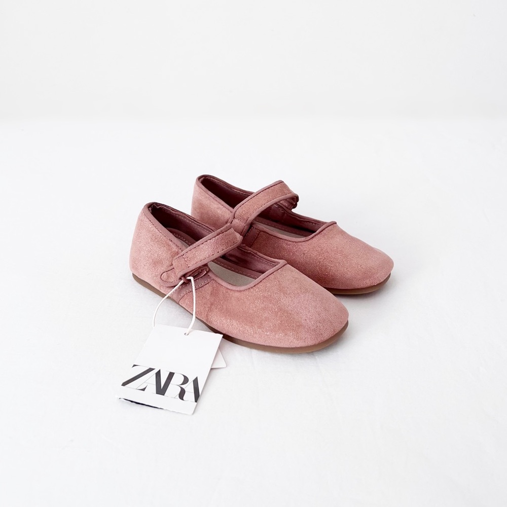 NWT Zara Mary-Jane flats - Picture 1 of 8